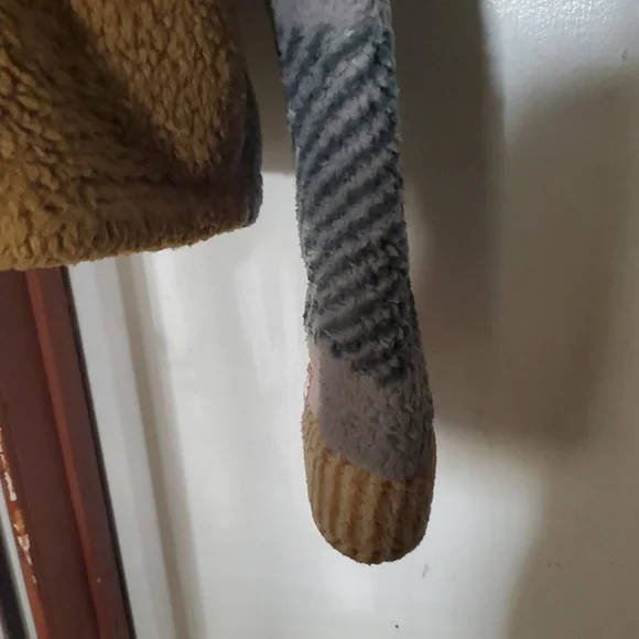 Thread & Supply Multicolor Check Plaid Teddy Jacket Size S - Picture 4 of 11